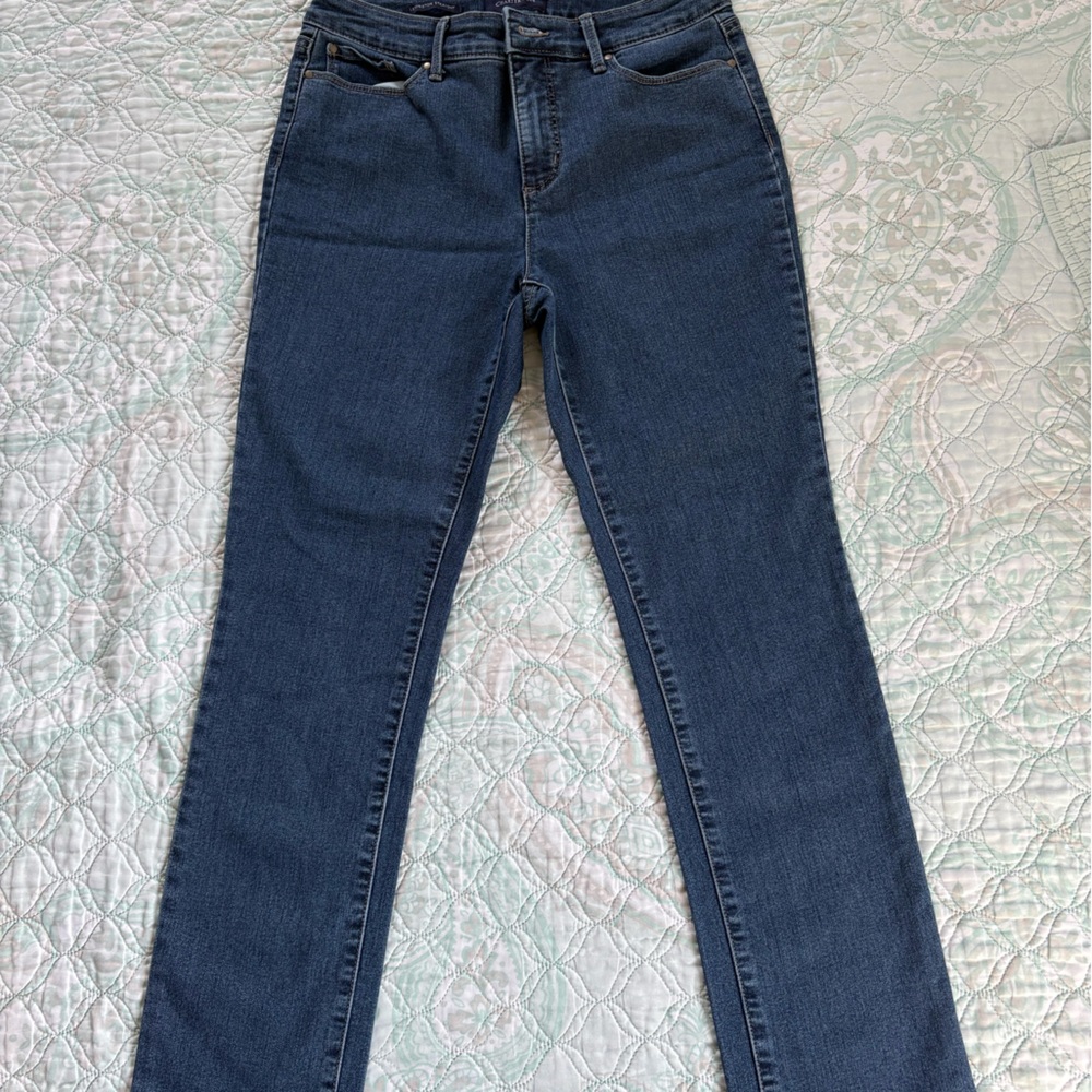 Charter Club Blue Straight Leg Jeans Classic Denim